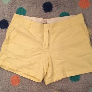 J. Crew Broken-In Chino pale yellow size 10